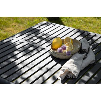 Venture Design Borneo havebord, sort, 100 x 200 cm