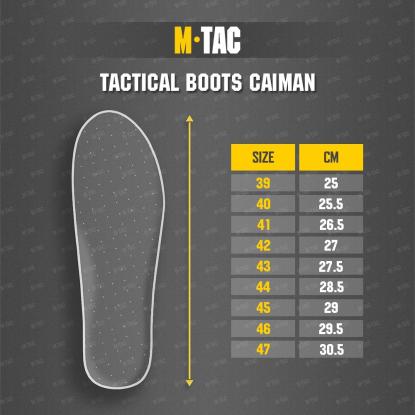 M-TAC Caiman Low taktiske støvler, coyote