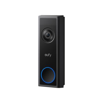 eufy C31 videodørklokke med 32GB MicroSD-kort, 2K, sort