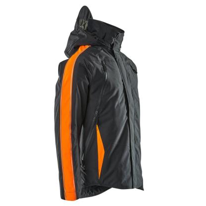 MASCOT HARDWEAR Tolosa vinterjakke, mørk marine/hi-vis orange