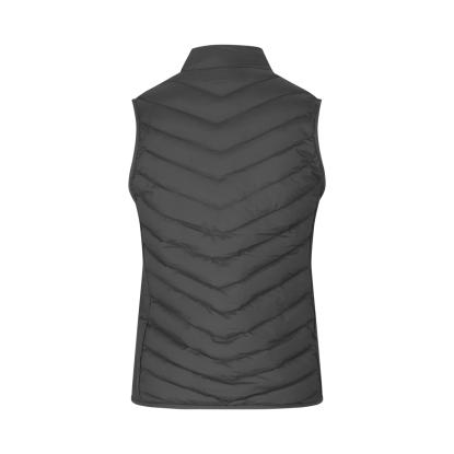 ID 0893 bodywarmer vest med stretch, dame, silver grey