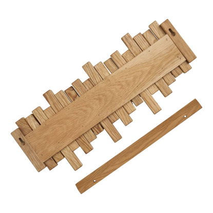 Caltra knagerække, eg, 40 cm