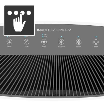 Laserliner Airbreeze 510UV luftrenser, op til 110 m²