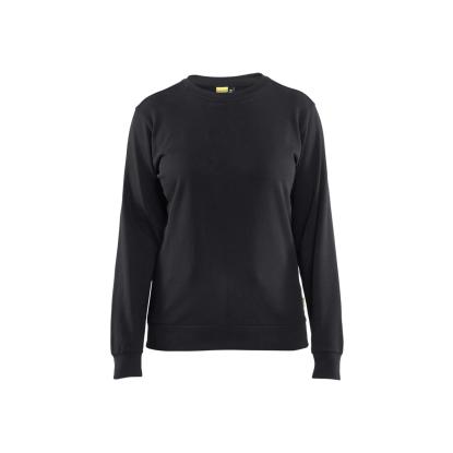 Blåkläder 3405 dame sweatshirt, sort