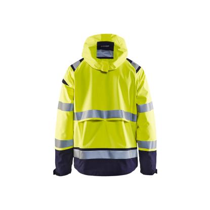 Blåkläder 4987 high vis skaljakke, hi-vis gul/marineblå