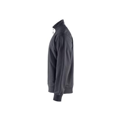Blåkläder 3369 sweatshirt half zip, mellemgrå