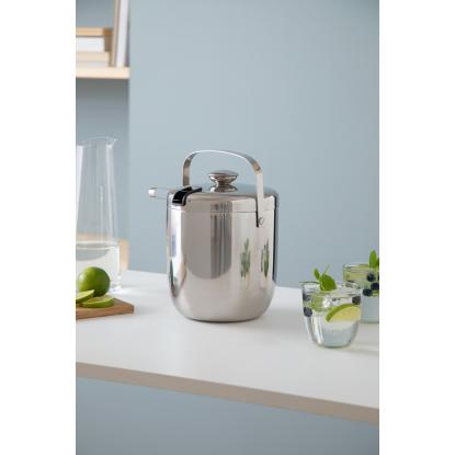 Steel-Function stor isspand med tang, rustfrit stål - 2,8 liter
