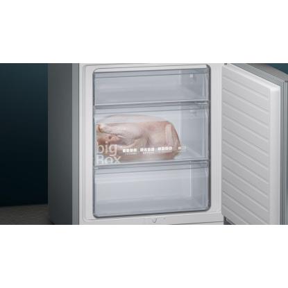 Siemens iQ500 fritstående kølefryseskab KG49EAICA, 302 + 117 liter