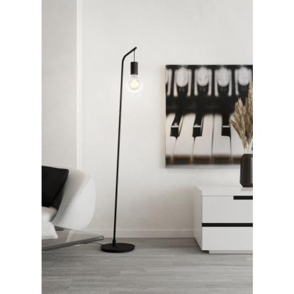 EGLO CRANLEY gulvlampe, H170 cm, E27, sort