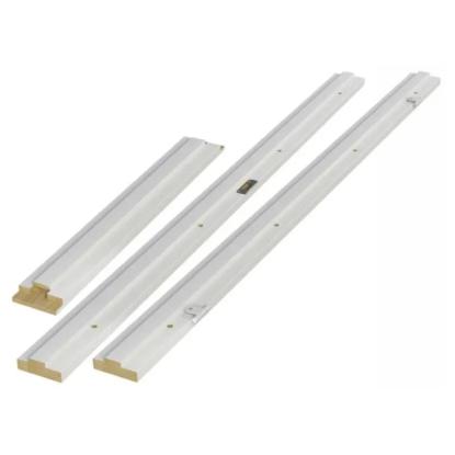 Swedoor Snap-In karm uden bundstykke, 128 mm, hvid - 204,9 cm høj