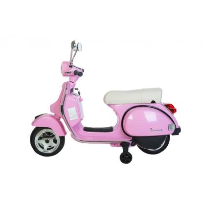 Vespa PX150, 2 x 12V, pink