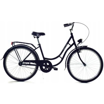 Børnecykel, retro, 26", sort