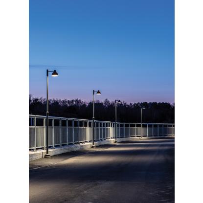 Norlys Koster LED lygtepæl, IP54, grafit