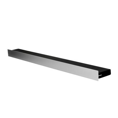 Hoigaard GH-68 gallerihylde, L68 cm, lakeret sort og alu