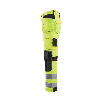 Blåkläder 1565 high vis buks med ventilation, hi-vis gul/sort