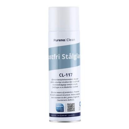 Pureno rustfri stålglans CL-117 - 500 ml