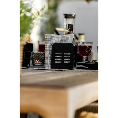 WENKO Kitchen Baco servietholder, 15 x 12,5 x 4 cm