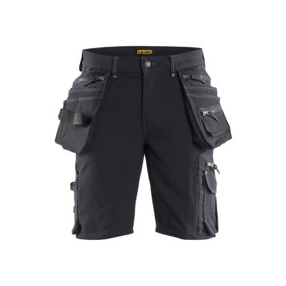 Blåkläder 1988 håndværker shorts 4-vejs stretch x1900, mørk grå/sort
