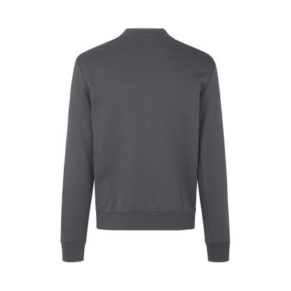 ID PRO Wear 0366 sweat cardigan, silver grey