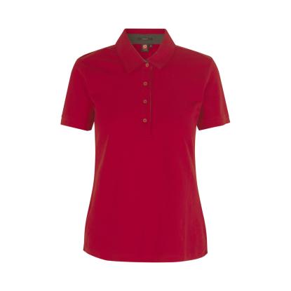 ID 0535 Business poloshirt, jersey, dame, rød