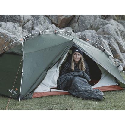 easy camp Falcon I Mummy sovepose, 10°C, grå, 80 x 255 cm