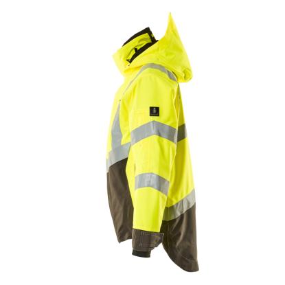 MASCOT SAFE SUPREME Harlow skaljakke, hi-vis gul/mørk antracit