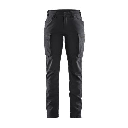 Blåkläder 7177 dame service softshell buks vinter, sort