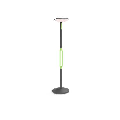 LUTEC POPPY LED gulvlampe med solceller og bluetooth, H190 cm, IP54, mørk grå