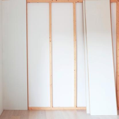 Huntonit proff væg grundet, 11 x 600 x 2420 mm, hvid - 1,45 m²