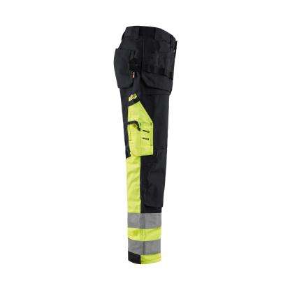 Blåkläder 1529 high vis buks, sort/hi-vis gul