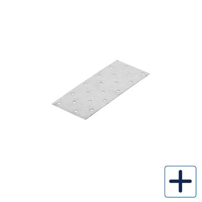 SIMA normplade 1,5 mm, rustfri kv. A4