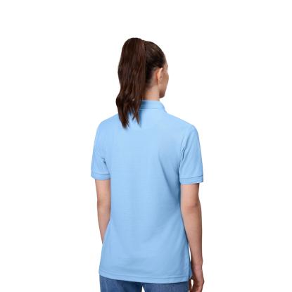 ID 0521 poloshirt, klassisk, dame, lys blå