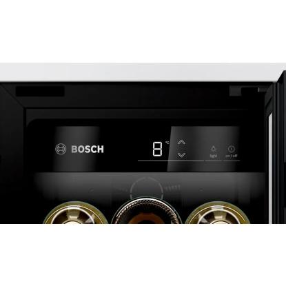 Bosch KUW20VHF0 vinkøleskab til indbygning til 21 flasker, sort