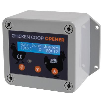 RYOM hønselemsåbner med timer og sensor