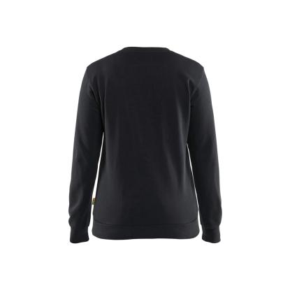 Blåkläder 3405 dame sweatshirt, sort