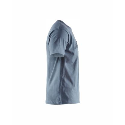 Blåkläder 3531 t-shirt 3D, støvet blå