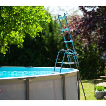 Summer Waves Elite Frame pool med filterpumpe og stige, Ø488 x 122 cm