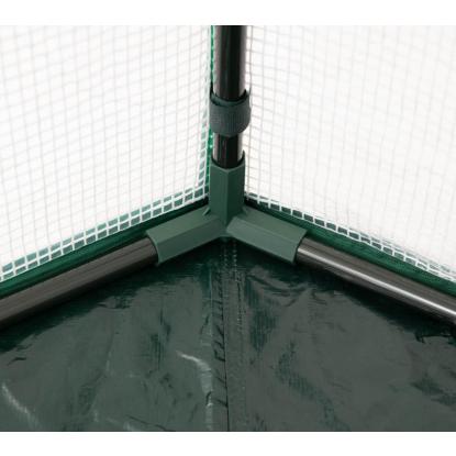 Westmann Mint overvintringstelt/drivhus, PE-folie, hvid, 200 x 200 x 200 cm