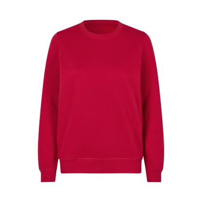 ID 0683 sweatshirt, økologisk, dame, rød