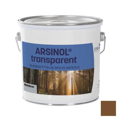 Arsinol® transparent træbeskyttelse, mørkebrun - 2,5 liter