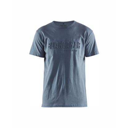 Blåkläder 3531 t-shirt 3D, støvet blå