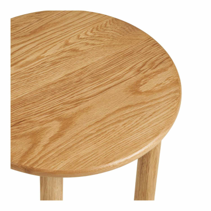 Jena hjørnebord, eg, Ø40 cm