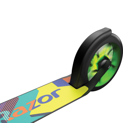 Razor løbehjul A5 lux light up, grøn, 8+ år, maks. 100 kg