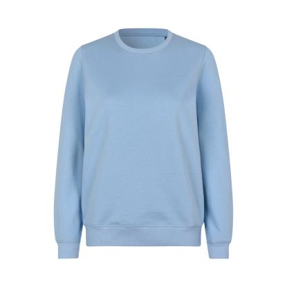 ID 0683 sweatshirt, økologisk, dame, lys blå