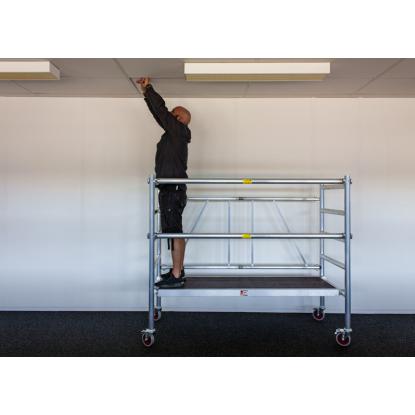 JUMBO foldestillads, 178 x 74 cm, arbejdshøjde 3,55 m - 178SKL
