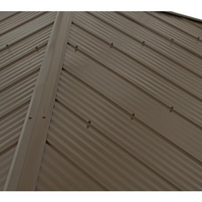Westmann Devon pavillon, cedertræ/aluminium, 320 x 366 x 366 cm - 13,32 m²