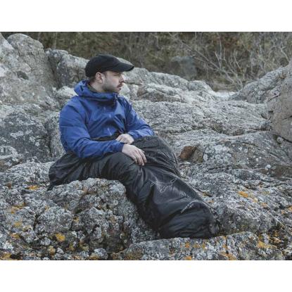 easy camp Falcon IV Mummy sovepose, -9°C, sort, 80 x 255 cm