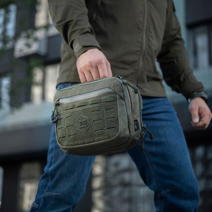 M-TAC Elite Hex EDC skuldertaske, ranger green