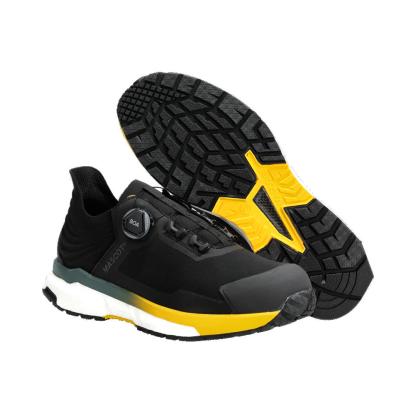 MASCOT FOOTWEAR CUSTOMIZED sikkerhedssko, sort/solgul