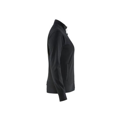 Blåkläder 3372 dame sweatshirt full zip, sort